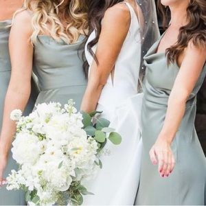 Jenny Yoo Sylvie Dress in Moss